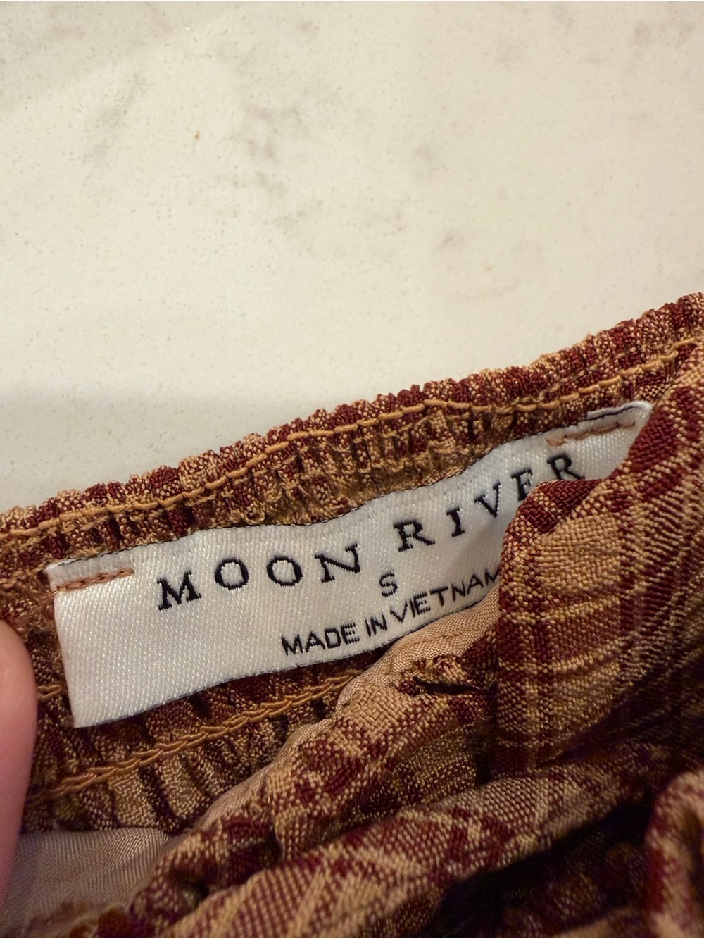 Tuckernuck’s Moon River Gorgeous Fall Plaid Tiered Dress - Picture 6 of 6
